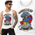 TANK TOP ŚMIESZNY WINOZAUR